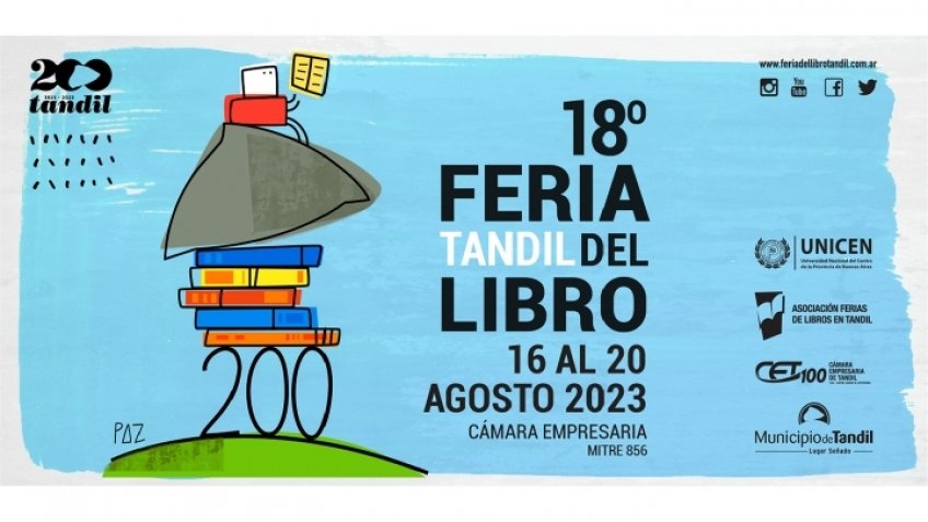 Se acerca una nueva edición de la Feria del Libro Tandil